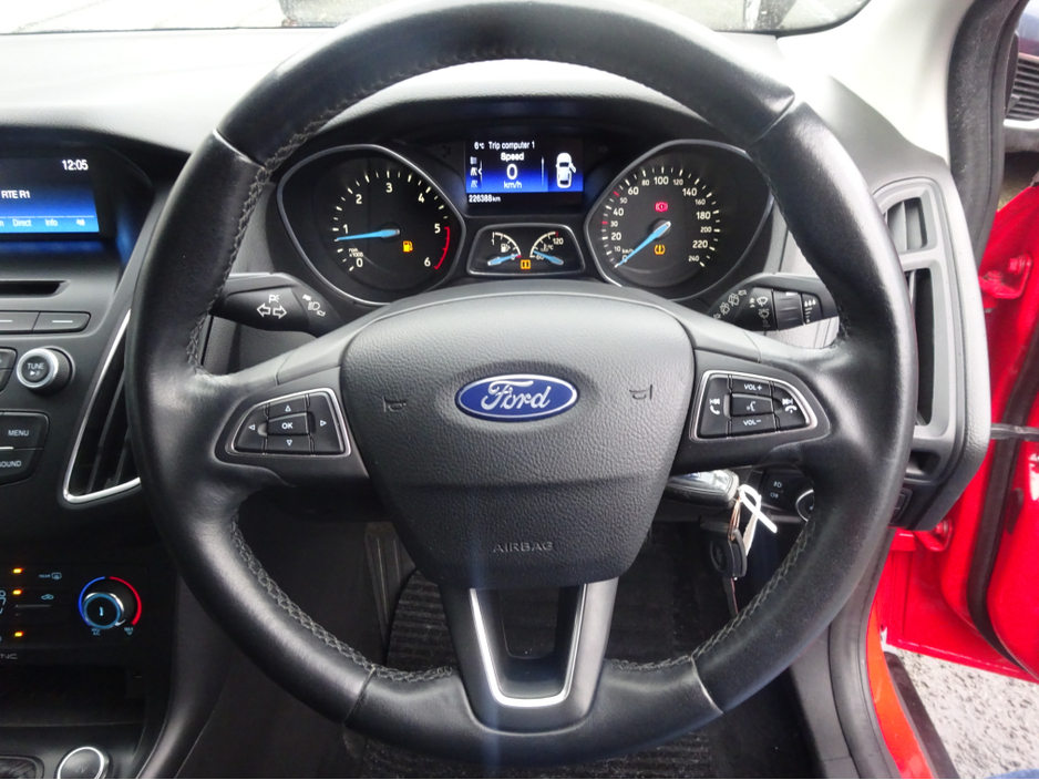 2016 Ford Focus STYLE 1.5 TD 95PS 6SPEED 5 DOOR KEY 169 €6,750