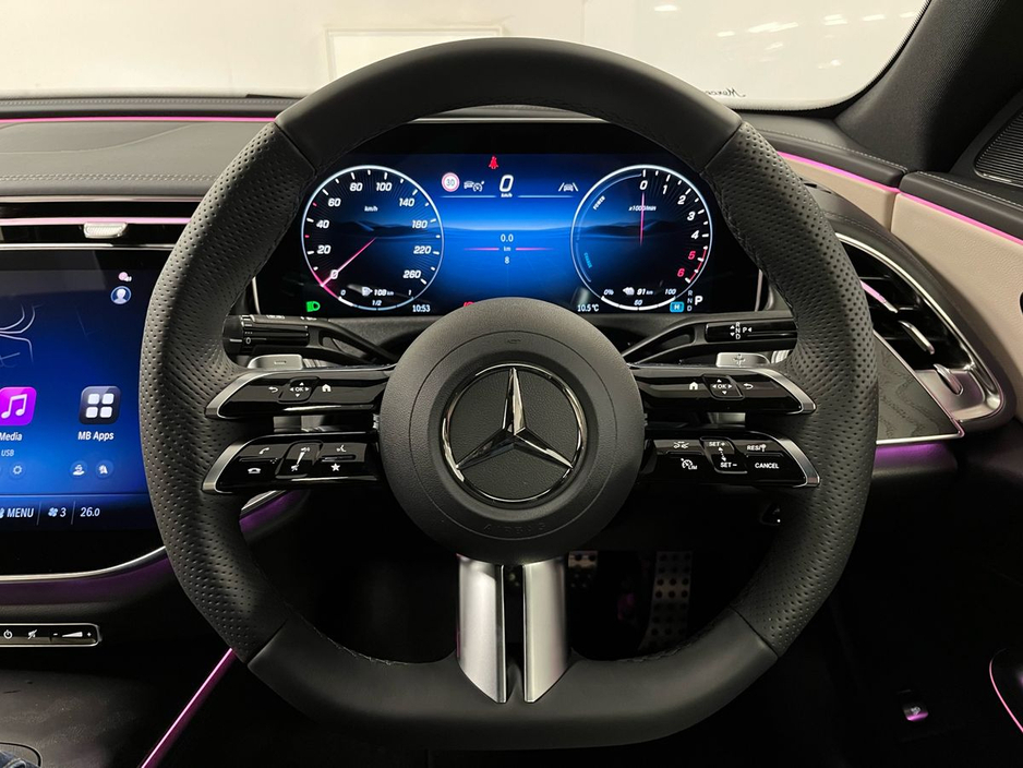2026 Mercedes-Benz E Class 300de AMG - 19 Inch Alloys - Reversing Camera - Ambient Lighting - Sat Nav - Climate Control - Electric Heated Memory Seats - Keyless Start - Apple CarPlay/Android Auto €87,420