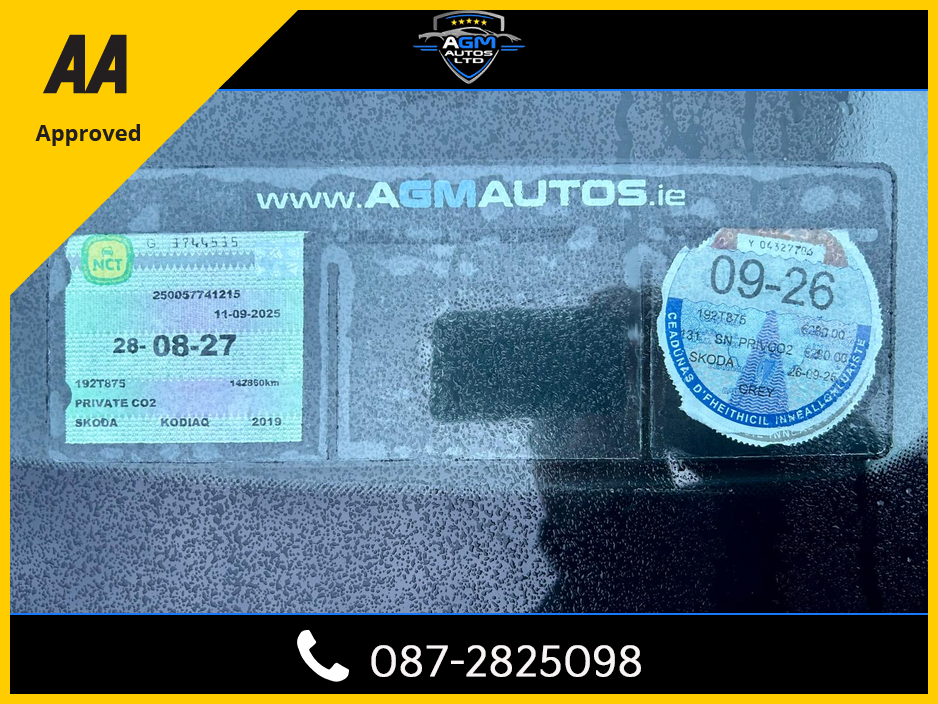 2019 Skoda Kodiaq 7S STYLE 2.0 TDI 150HP DSG 4DR AUTO €27,950