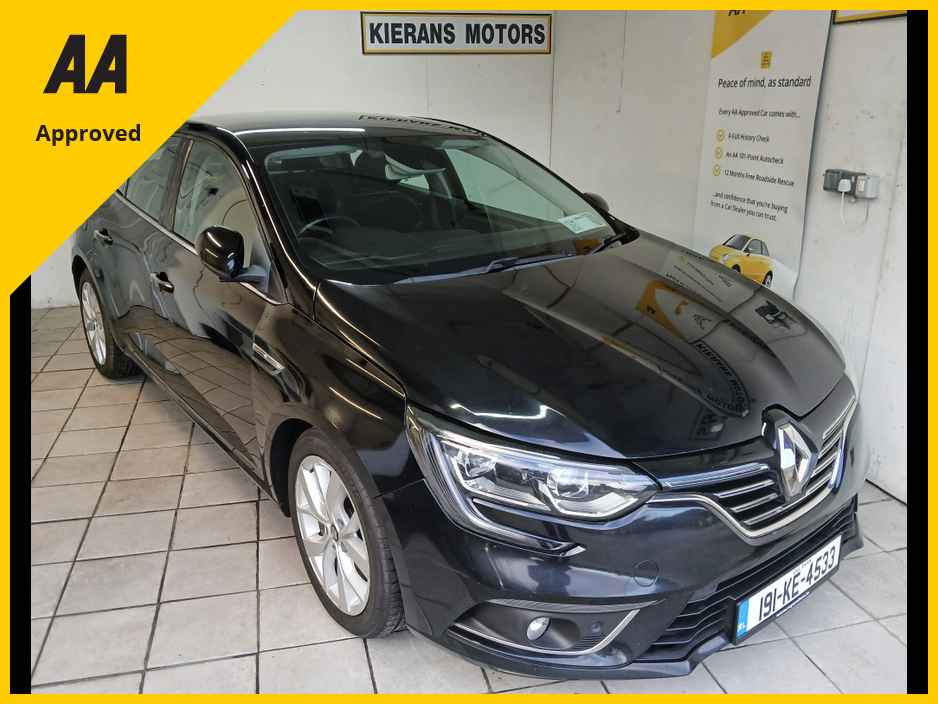 2019 Renault Megane 1.5 DCI  GRAND COUPE  ICONIC BLUE  : LOW MILEAGE : FINANCE ARRANGED : €13,750