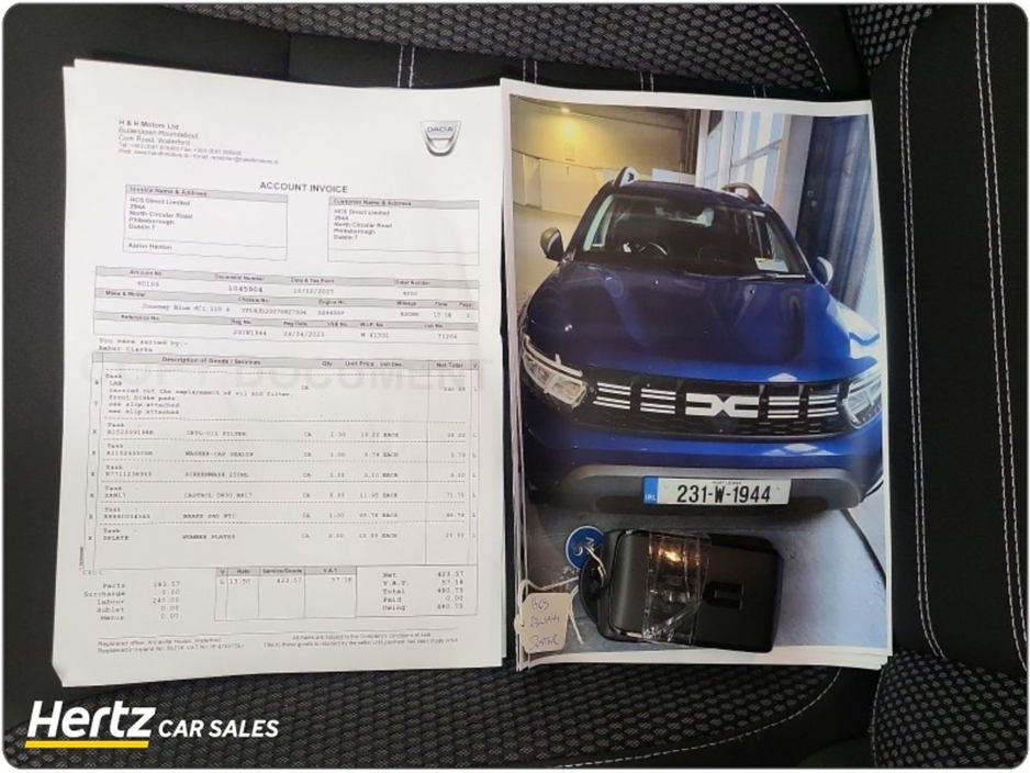 2023 Dacia Duster JOURNEY BLUE DCI 1.5 Diesel Manual €19,445