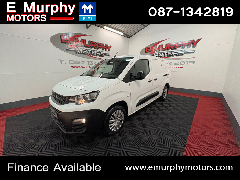 2022 Peugeot Partner 1.5 HDI LWB PROFESSIONAL PRO HIGH SPEC €50 PER WEEK €12,560