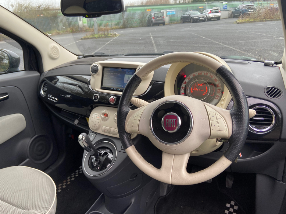 2014 Fiat 500 Lounge 0.9 L Auto With Sunroof €6,950