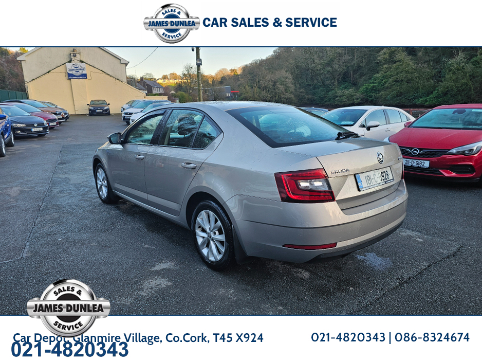 2018 Skoda Octavia AMBITION 1.0 TSI 115HP 4DR €14,950