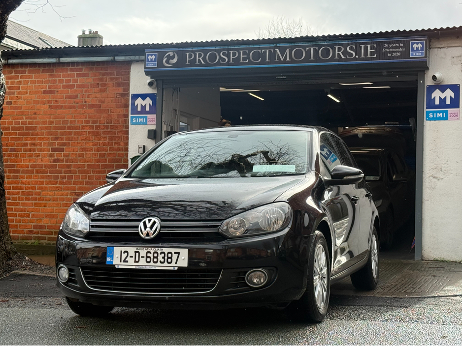 2012 Volkswagen Golf 1.2tsi Automatic, Only 66kms! New Nct 02/2026, Bluetooth, Apple Car Play, Android Auto, Reversing Camera 5 Door, Immaculate Condition, A/C, Alloys, Service & Warranty Included, SIMI Dealer, €9,950