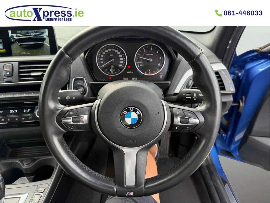 2017 BMW 1 Series M SPORT Low mileage, Reversing camera €18,995