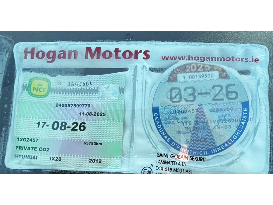 2012 Hyundai ix20 1.4 Diesel 90hp €6,500