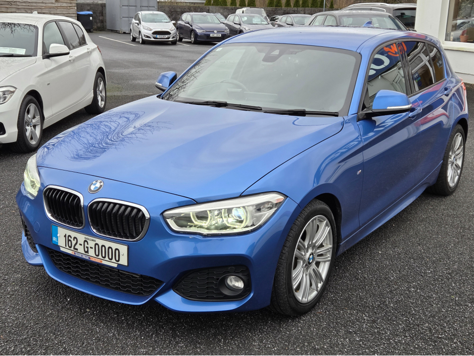 2016 BMW 1 Series Estoril Blue M sport 118 D €16,950