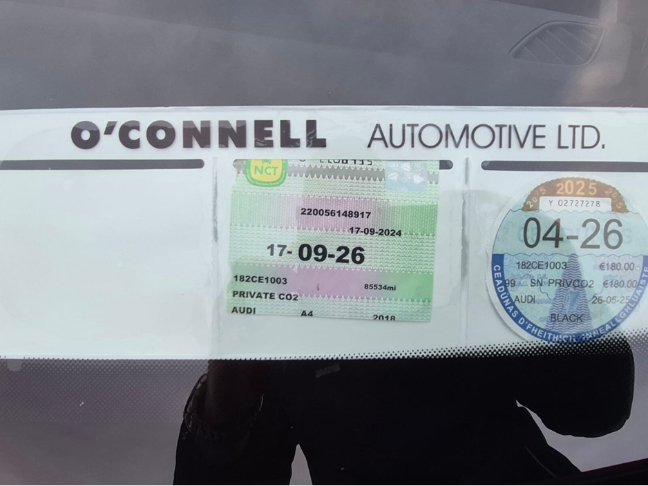 2018 Audi A4 2.0TDI 150HP SE Ultra €16,999