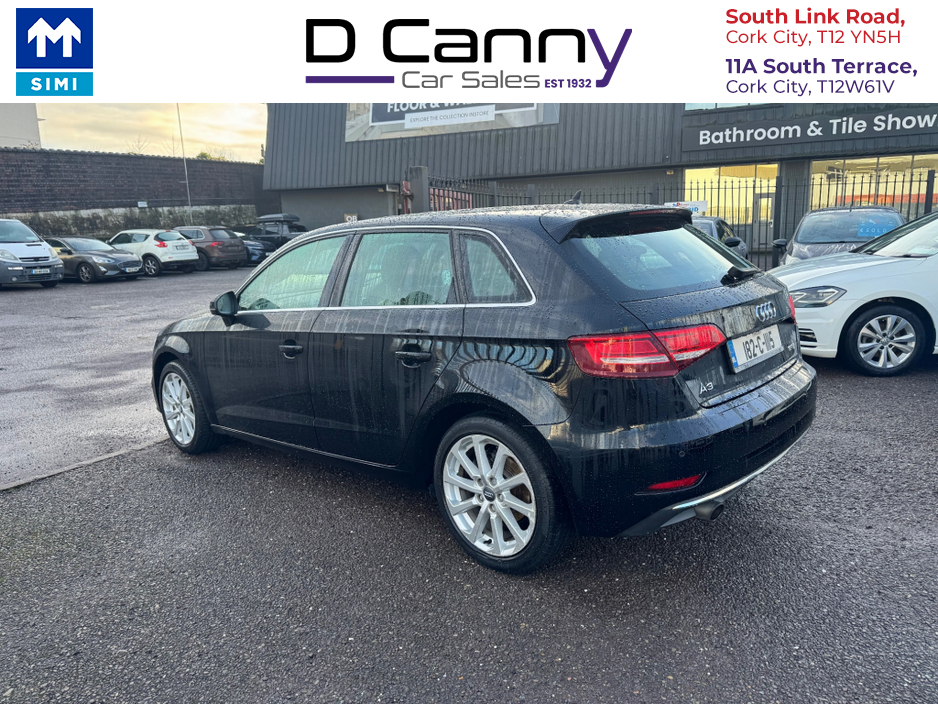 2018 Audi A3 SPORTBACK 1.0 TFSI 115 SE 4DR €19,450