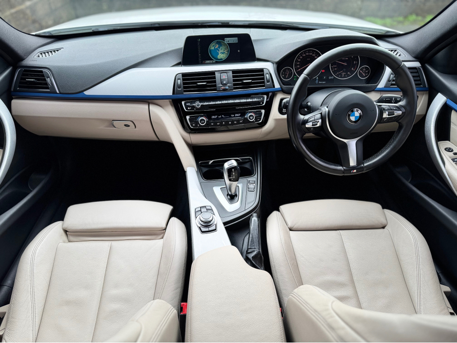 2017 BMW 3 Series ALPINE WHITE 318D MSPORT AUTO €17,950