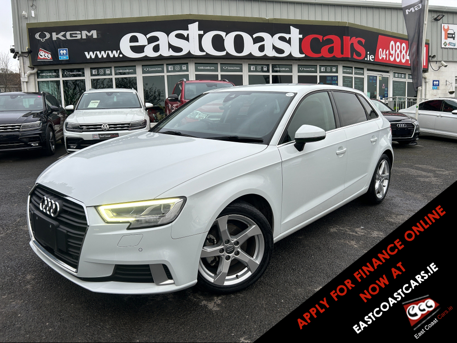 2019 Audi A3 (192 ) 1.4 FULL LEATHER SEATS VIRTUAL COCKPIT SMARTPHONE INTERFACE- SATNAV - VIRTUAL COCKPIT - NAVIGATION REVERSING CAMERA -BLIND SPOT - PARKING SENSORS- LEATHER €23,500