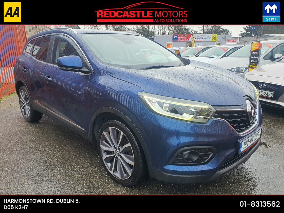 2019 Renault Kadjar 1.5 DCI BLUE ICONIC 5DR **AUTO**(NCT 09/27) €20,995
