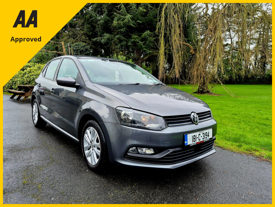 2018 Volkswagen Polo Comfortline 1.0 60HP MANUAL 5SPEED 5DR €11,995