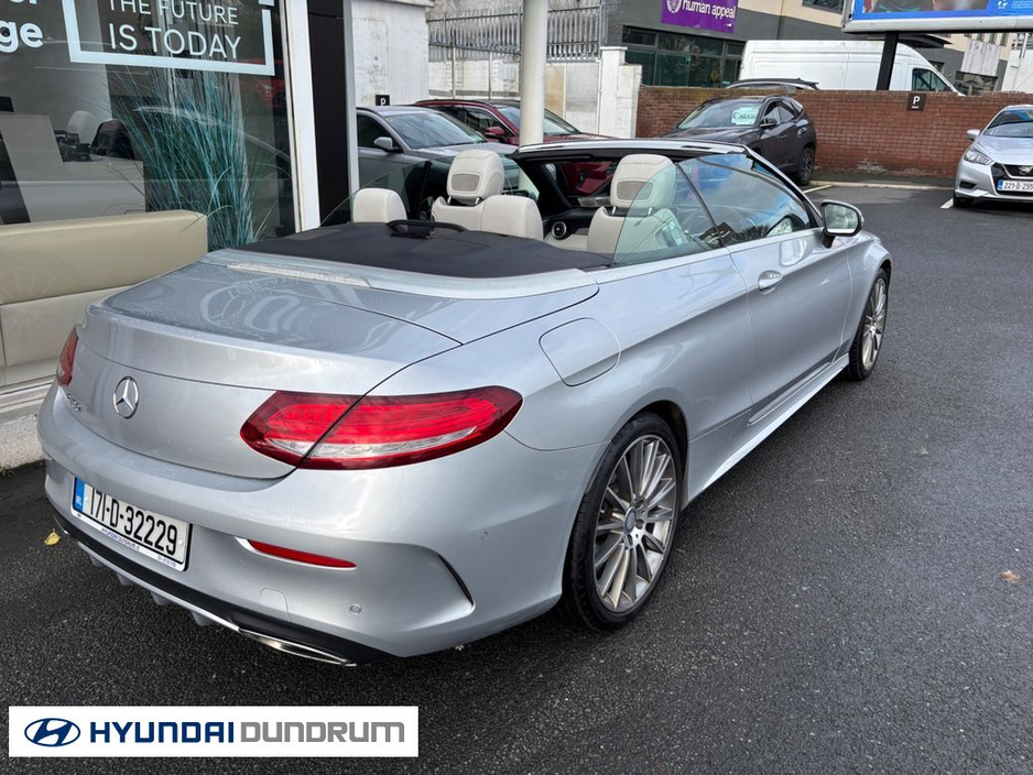2017 Mercedes-Benz C Class C 180 Cabriolet AMG Sport 2DR €25,950