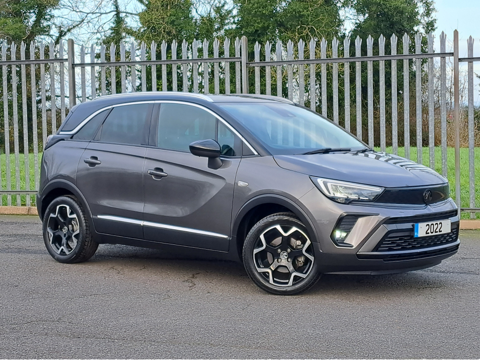2022 Opel Crossland ULTIMATE 1.2TURBO 130BHP **LEATHER/SUEDE INTERIOR** €19,950