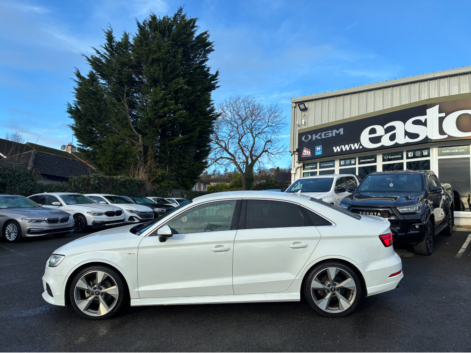 2018 Audi A3 Saloon ( 182 REG SALOON 1.4 S LINE EDITION PACK VIRTUAL COCKPIT - NAVIGATION -CARPLAY ANDROID AUTO LEATHER PACK - REVERSING CAMERA / PARKING SENSORS - DRIVE MODE €22,950