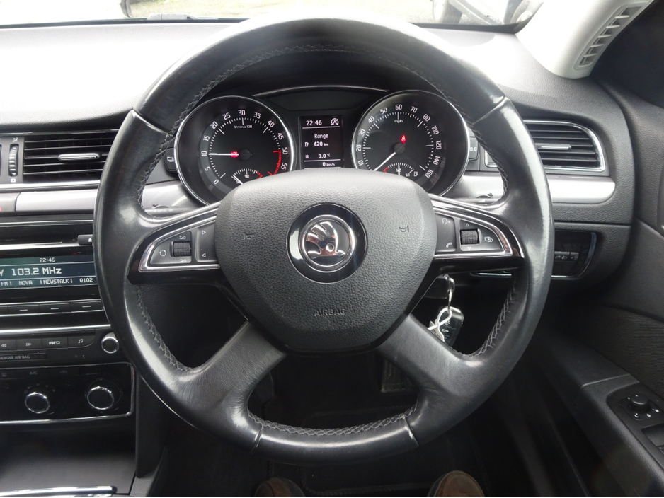 2014 Skoda Superb 1.6 TDI S GREENLINE III 105PS 5 DOOR KEY 11 €7,950