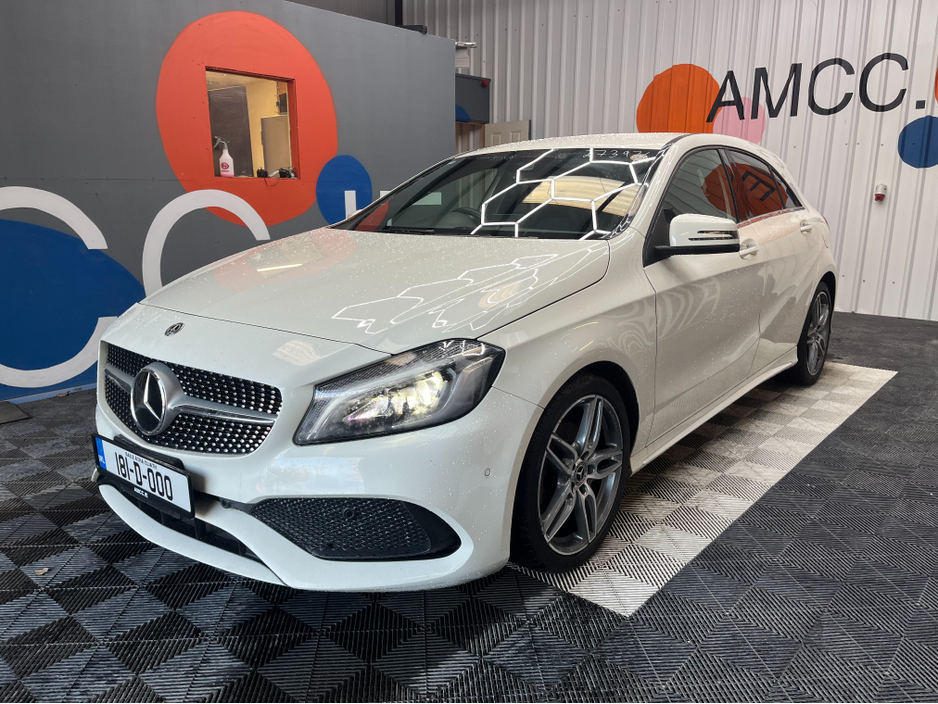 2018 Mercedes-Benz A Class €18950! 2018 MERCEDEZ-BENZ A180 AMG STYLE 1.6 AUTOMATIC / CRUISE CONTROL / REVERSE CAMERA / ELECTRIC MEMORY & HEATED SEATS €18,950