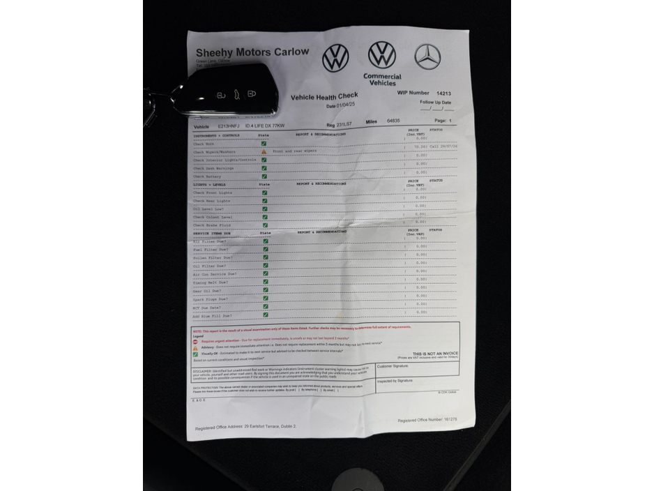 2023 Volkswagen ID.4 PRO 128 KW LIFE DX 77KWH 174BHP 5 €25,800