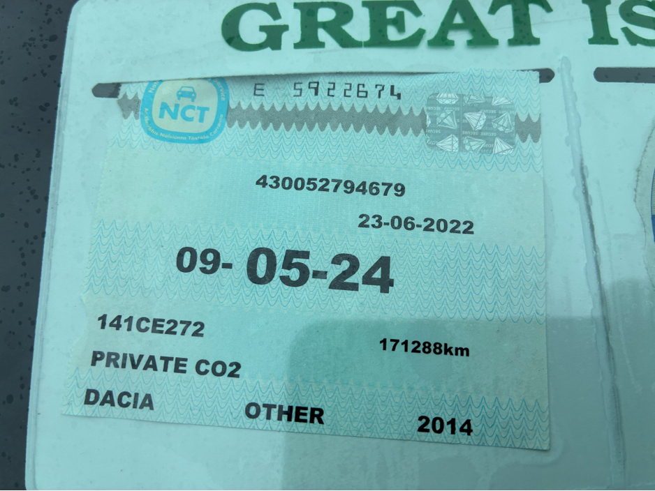 2014 Dacia Duster SIGNATURE 1.5DCI 110 4DR 1.5 DCI 4 €6,900