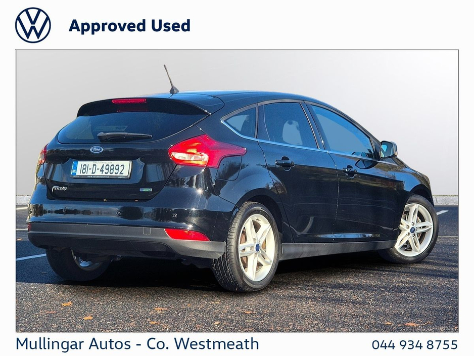 2018 Ford Focus Titanium 1.0 Ecoboost 125PS €10,950