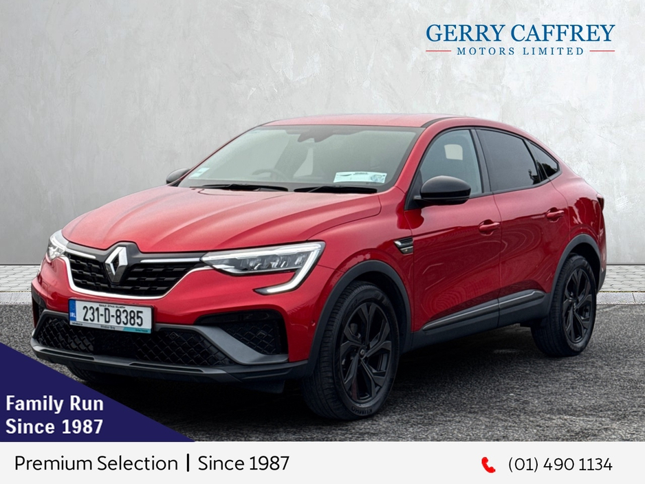 2023 Renault Arkana RS Line 1.3 Petrol Automatic - High Spec €27,950