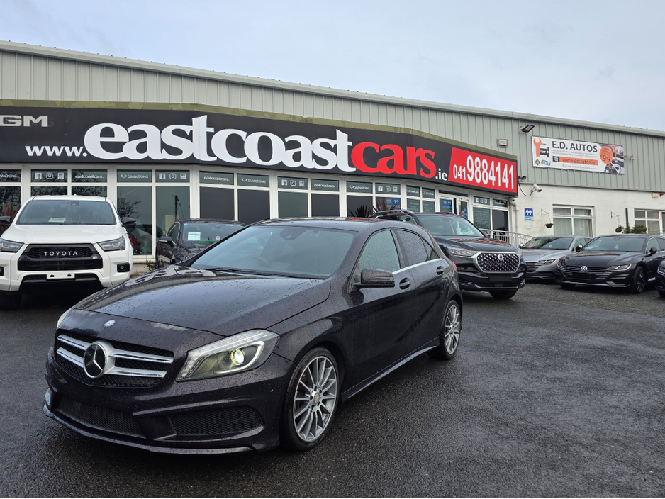 2014 Mercedes-Benz A Class A180 AMG LINE - SAT NAV PACK - HALF LEATHER  SEATS - REV CAMERA / HI SPEC / SYSTEM LOW ROAD TAX BAND / SIMI DEALER €14,450