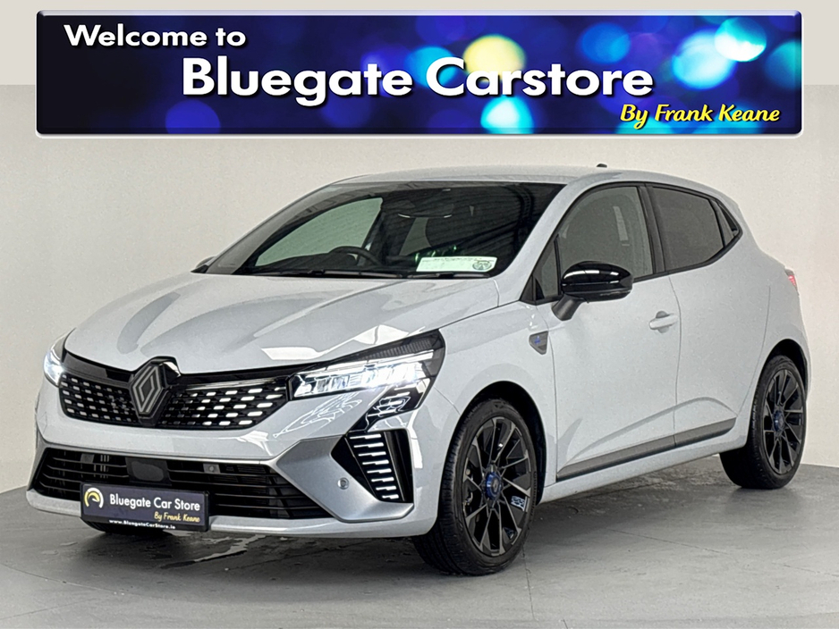 2025 Renault Clio ESPRIT ALPINE TCE90**HEATED MULTIFUNCTIONAL STEERING WHEEL**HEATED HALF LEATHER SPORT SEATS**DIGITAL DASH**TOUCH SCREEN APPLE CAR PLAY**DRIVE MODES**17" BLACK ALLOYS**ISOFIX**FINANCE AVAILABLE