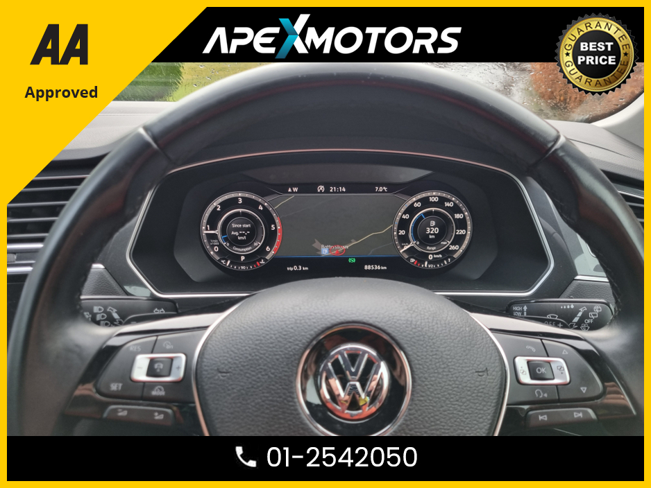 2018 Volkswagen Tiguan FINANCE ARRANGED * HIGH-LINE with LEATHER (TOP-SPEC) * 4X4 4-Motion * 2.0 AUTO DIESEL * AUTOMATIC * NEW NCT JUL-27 * LOW TAX *AA APPROVED  * 101 SAFETY CHECKLIST *12-MONTH ROADSIDE ASSIST  *01-2542050 €29,449