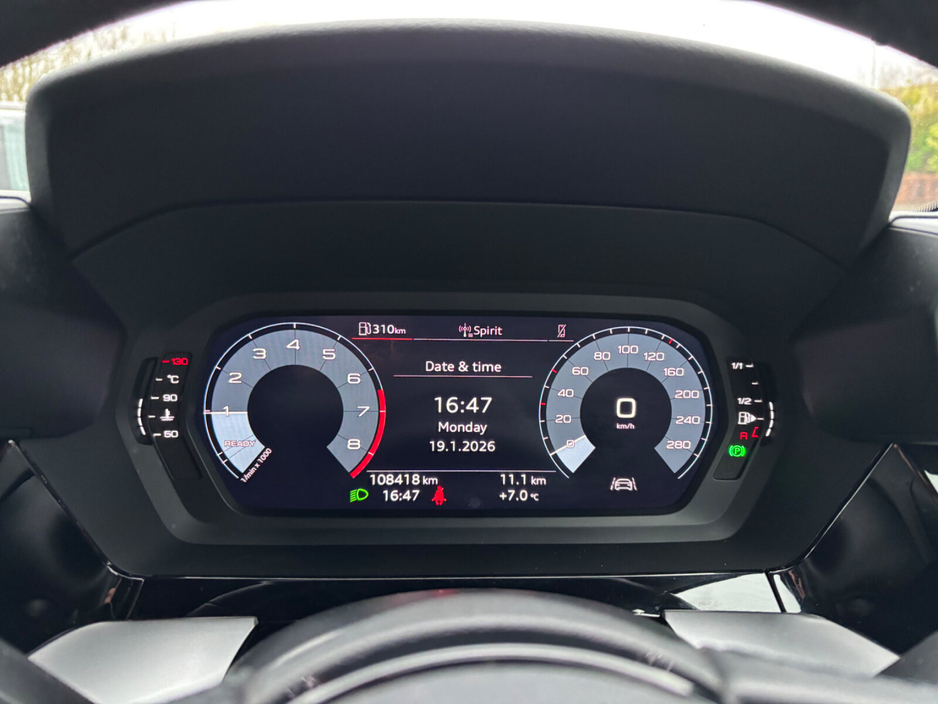 2022 Audi A3 30 TFSI 110HP SE €24,500