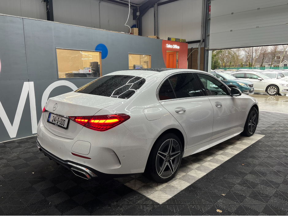 2024 Mercedes-Benz C Class €54950 2024 MERCEDES-BENZ C350E AMG-LINE 2.0 AUTOMATIC / CRUISE CONTROL / 360­° PARKING CAMERA / ELECTRIC MEMORY & HEATED SEATS / PADDLE SHIFTERS / PANORAMIC SUNROOF / AMBIENT LIGHTS €54,950