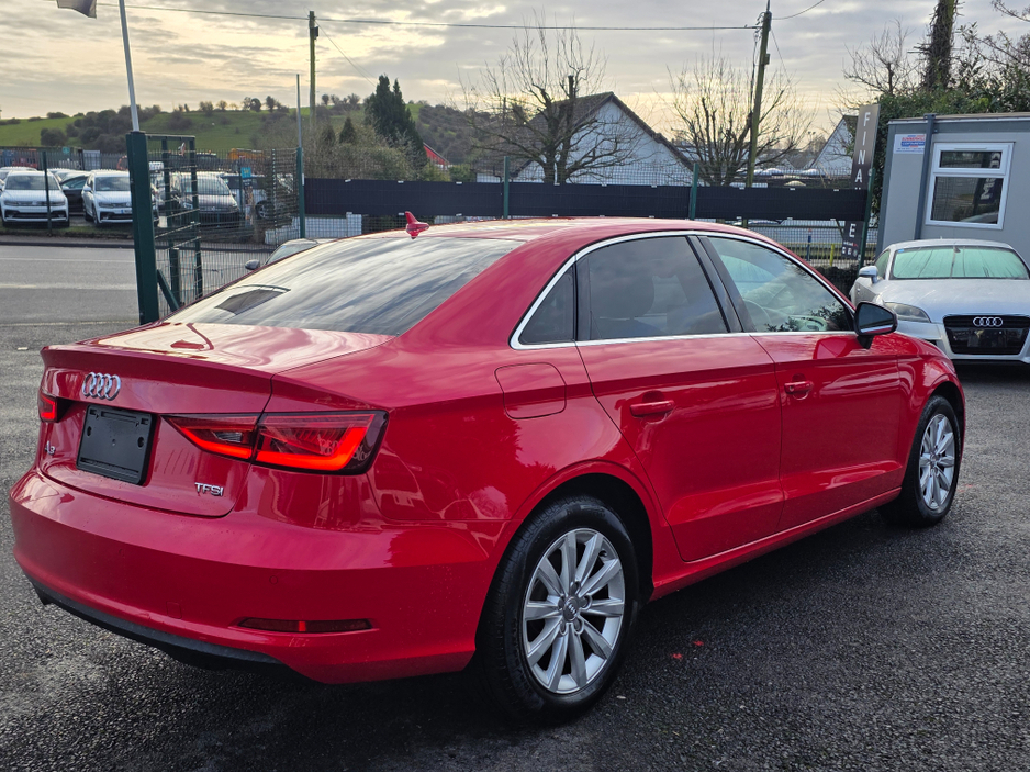 2014 Audi A3 Saloon ( 142 REG ) SALOON 1.4 TFSI PRIVACY GLASS REVERSING CAMERA - PARKING SENSORS ALLOYS - SIMI DEALER - LOW ROAD TAX BAND €14,750