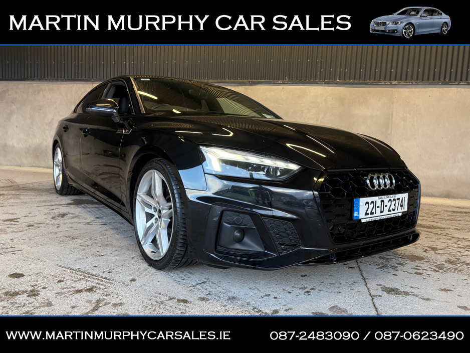 2022 Audi A5 S-LINE SPORTBACK 35 TDI 163BHP AUTO €33,950