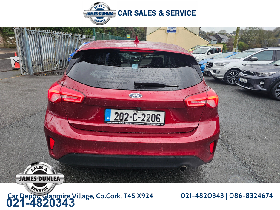 2020 Ford Focus TITANIUM 5DR 1.5 TD 120 BHP €18,750