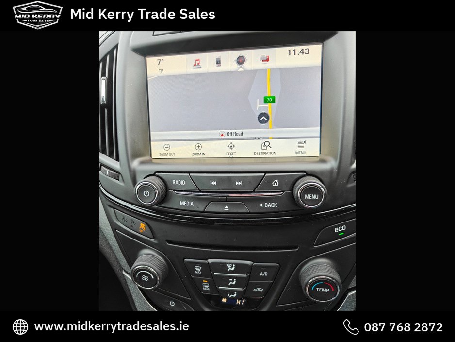 2016 Opel Insignia SC 1.6 CDTI 136PS 4DR €5,995