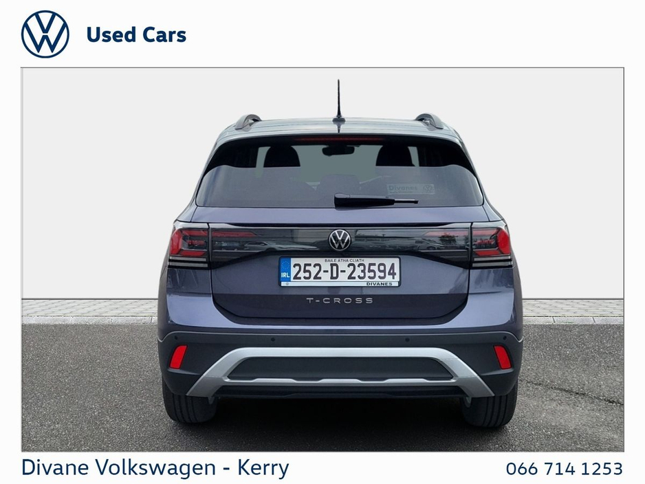 2025 Volkswagen T-Cross EDITION 75 1.0 TSI PETROL 95 BHP €29,950