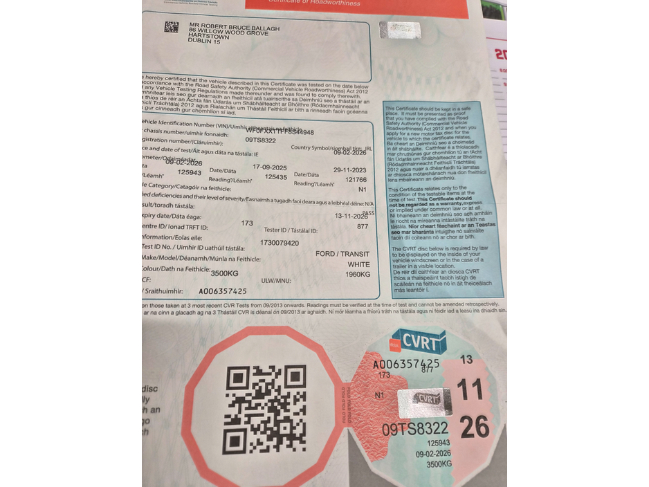 2009 Ford Transit Recovert Beaver-Tail €8,895