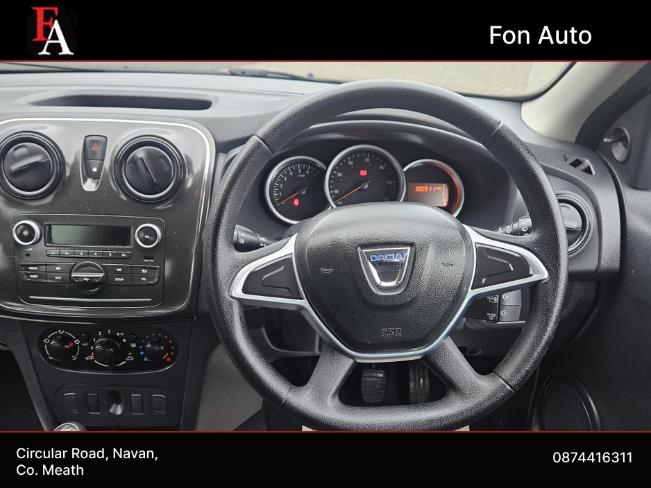 2018 Dacia Sandero 1.0 PETROL AMBIANCE MODEL** NEW NCT01/28*SERVICED*FINANCE*WARRANTY *CALL 0874416311 €6,995