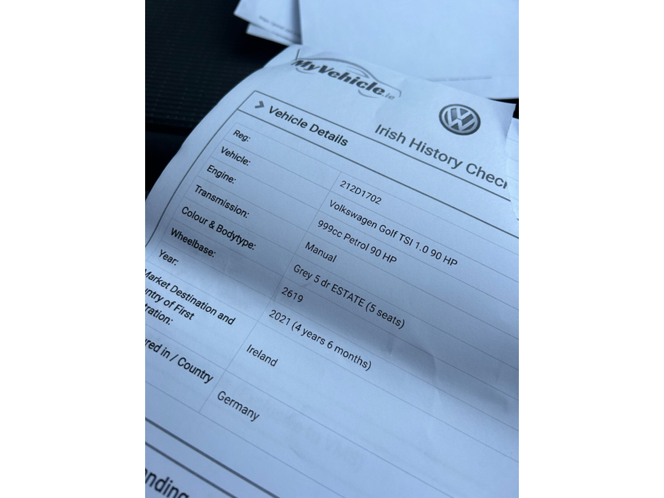 2021 Volkswagen Golf 1.0 TSI 90HP €19,850