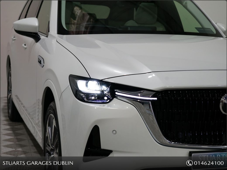 2026 Mazda CX-80 2 5L E Skyactiv Phev 327ps TAKUMI PLUS, DEMO SPECIAL SAVE €8, 135 OFF NEW*WHITE LEATHER SEAT W/ SEAT VENTILATION W/ SEAT HEATER, 20 INCH ALLOYS, PANOR €64,945