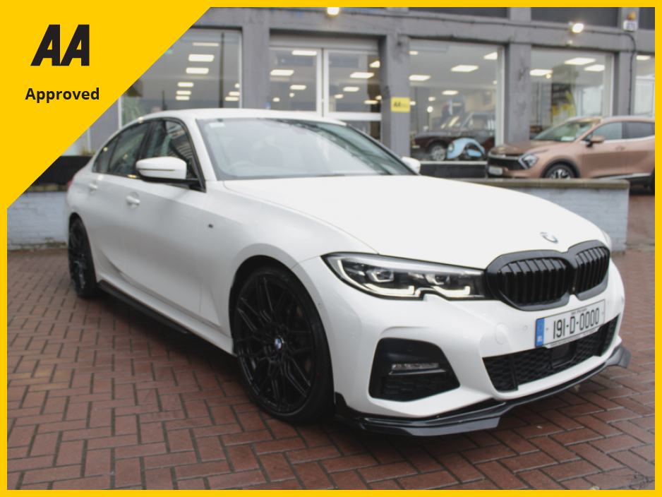 2019 BMW 3 Series 2.0D X-DRIVE M-SPORT PRO PLUS 4DR SALOON AUTO // 1 OWNER WITH ONLY 91,000 KM'S // BUY WITH CONFIDENCE AA AND SIMI APPROVED DEALER 2026 // FINANCE ARRANGED // ALL TRADE INS WELCOME // €33,950