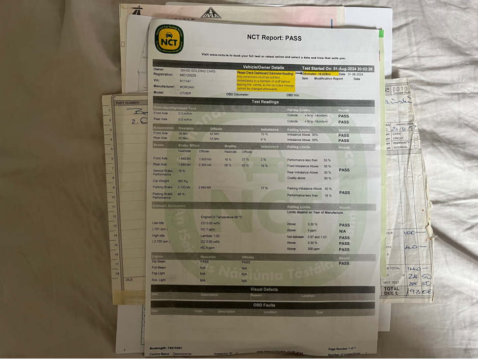 1994 Morgan Plus 4 + 8 3.9 injection €49,950