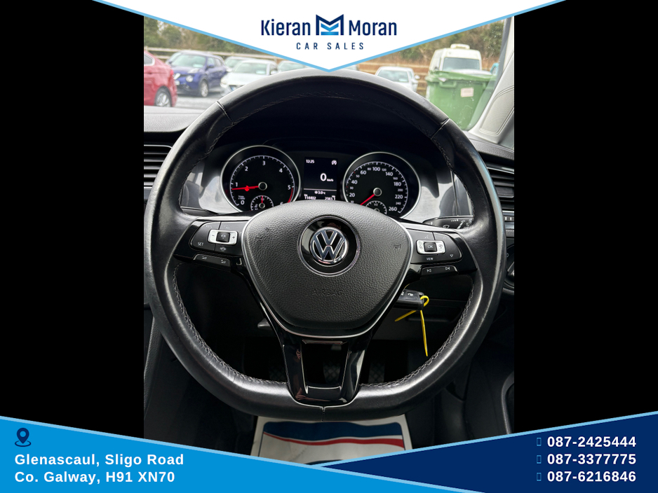 2019 Volkswagen Golf 1.6 TDI 5DR €19,950