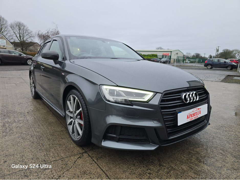 2018 Audi A3 1.6 TDI S LINE 30 116PS 5DR AUTO €19,850