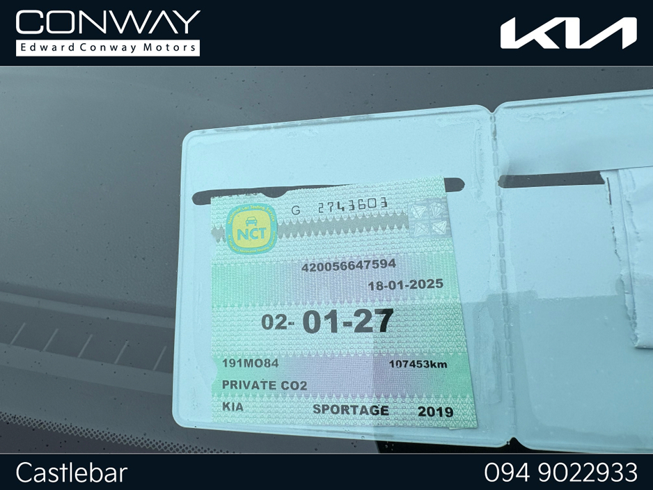 2019 Kia Sportage K3 5DR €19,500