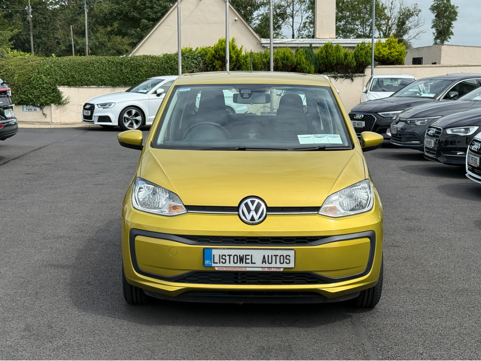 2018 Volkswagen up! 1.0 AUTOMATIC YELLOW * AUTO LIGHTS, HEATED MIRRORS, AIR CONDITIONING, ISOFIX CHILD SEAT ANCHOR POINTS, COMES WITH 2 YEAR NEW NCT* €11,450