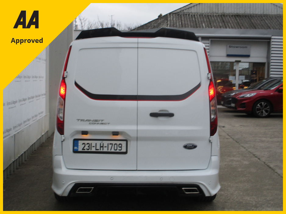 2023 Ford Transit Connect CONNECT HP TREND - 1.5 TD 100 T6.2 M6 . TREND MODEL WITH 3 SEATS, LOW KMS AIR CON,  ALLOYS LED LIGHTS,  FULL SPORTS BODY KIT. FULLY SERVICED AND DOE  TESTED WITH WARRANTY !! €23,500