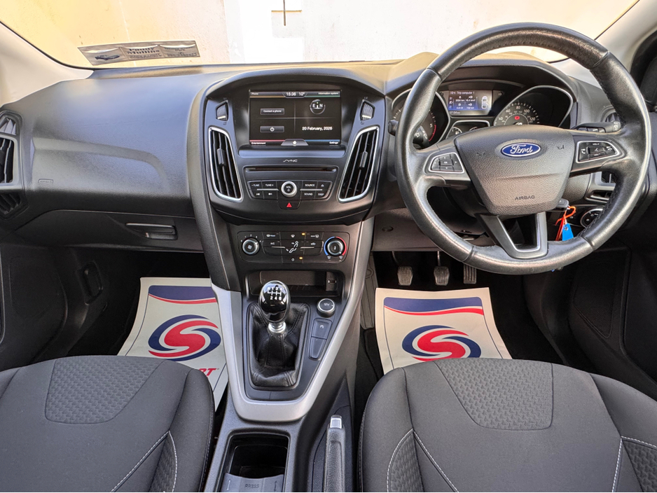 2016 Ford Focus 1.5 TDCI ZETEC 120PS 5DR €11,950