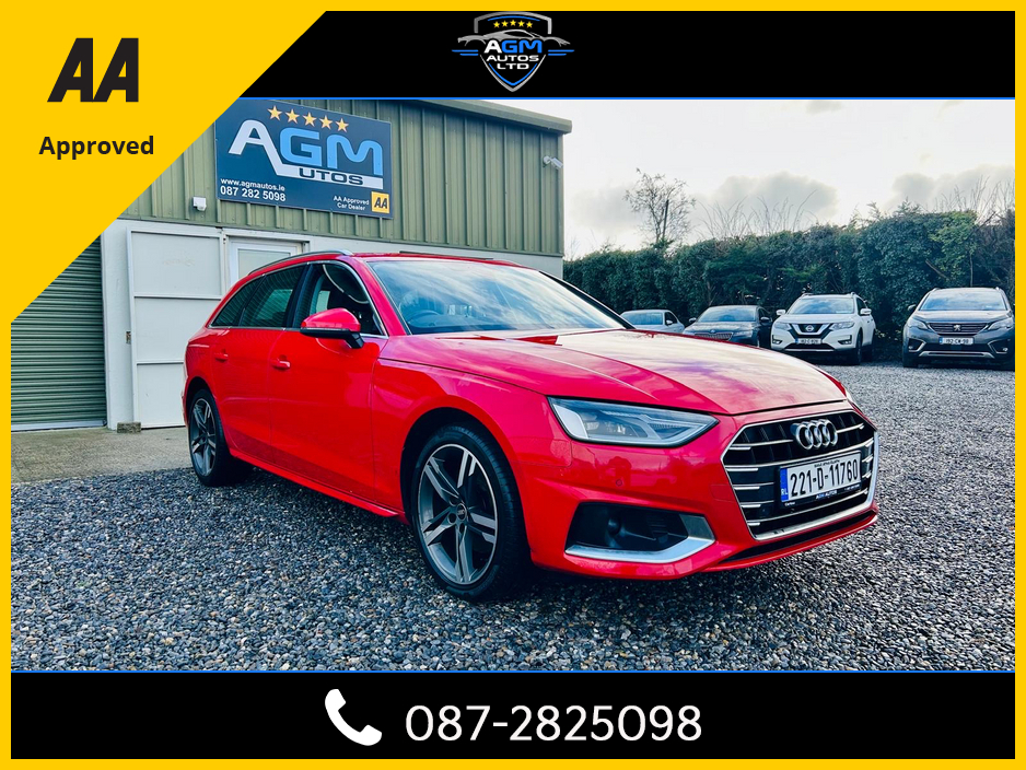 2022 Audi A4 AVANT 30 TDI 136BHP S-TRONIC SE 4DR AUTO 40 €27,950